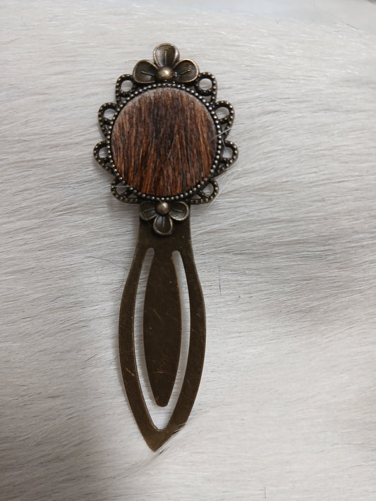 Cowhide Bookmark