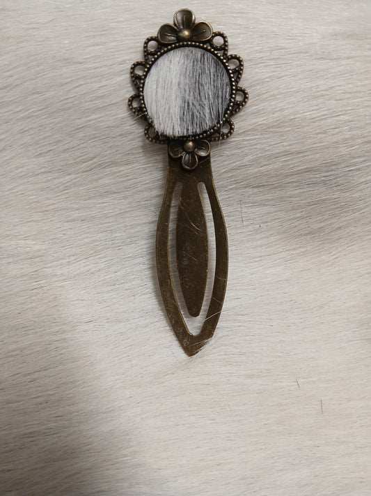 Cowhide Bookmark
