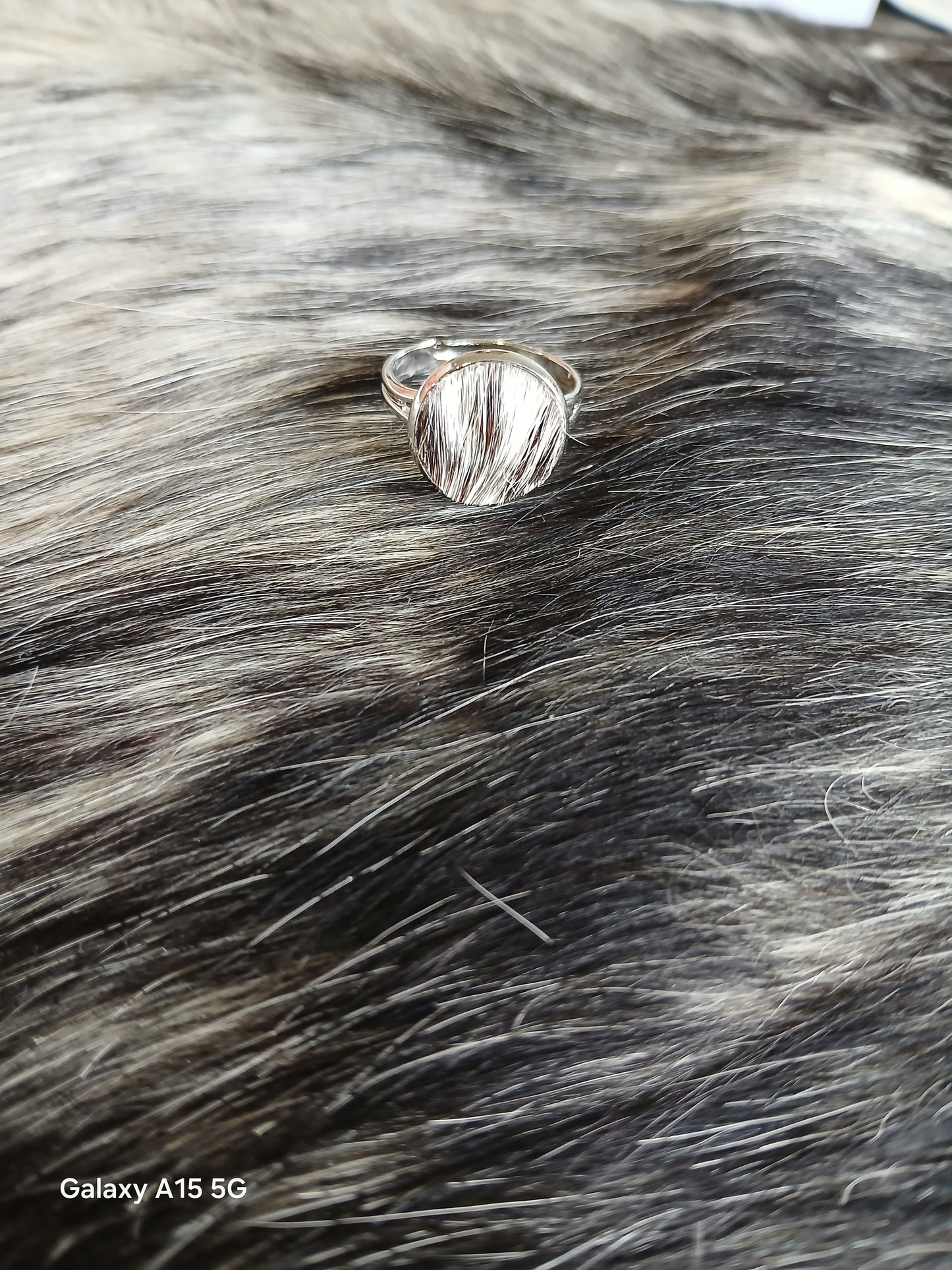 Cowhide Ring #15