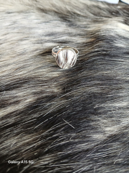 Cowhide Ring #15
