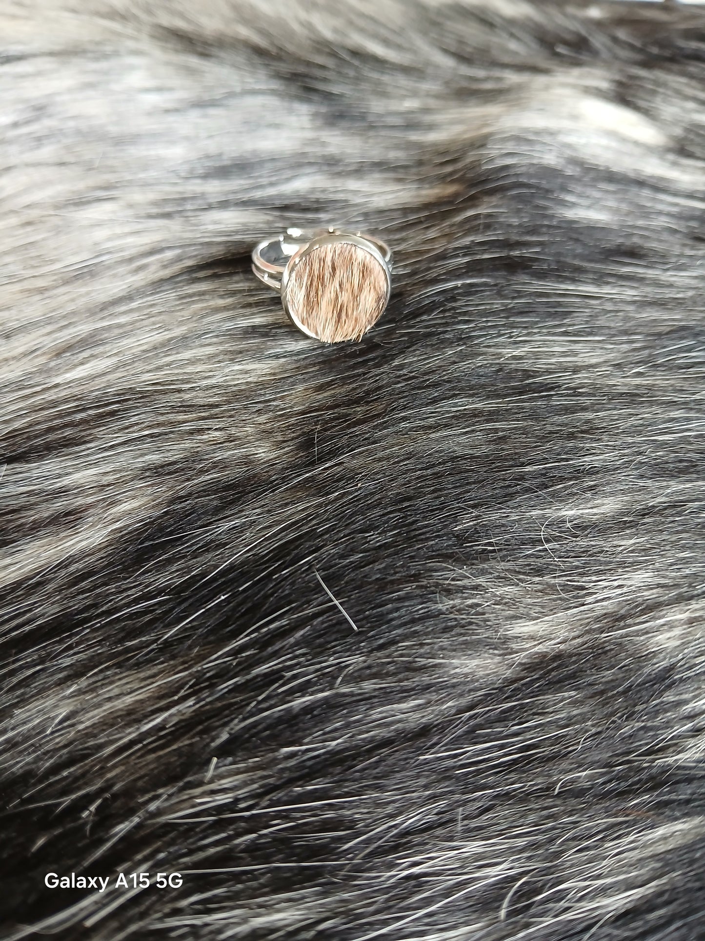 Cowhide Ring #5