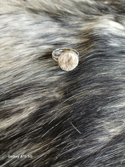 Cowhide Ring #11