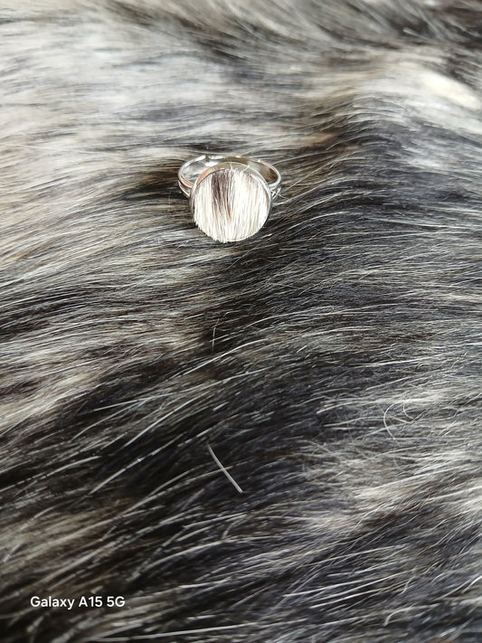 Cowhide Ring #12