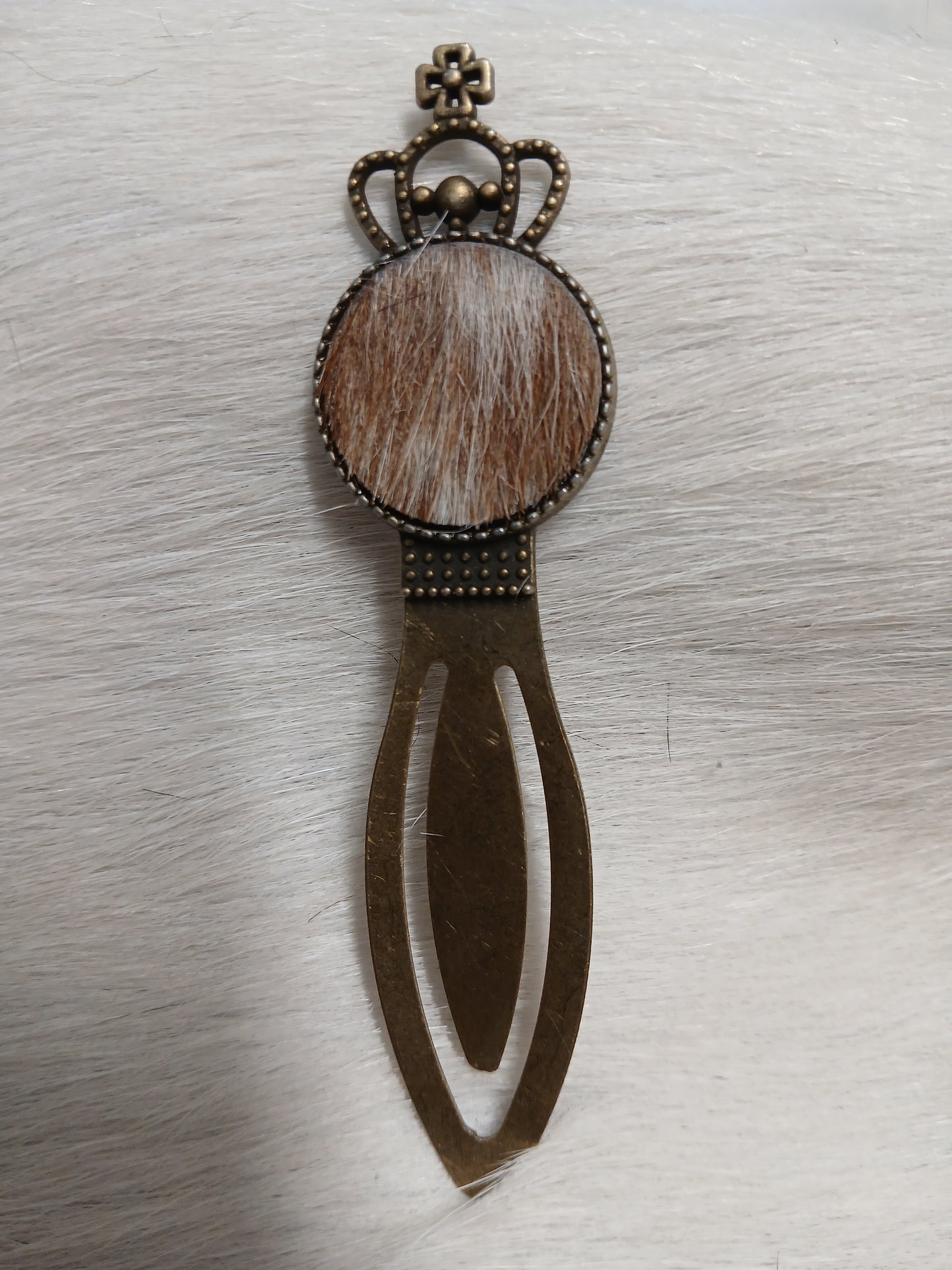 Cowhide Bookmark