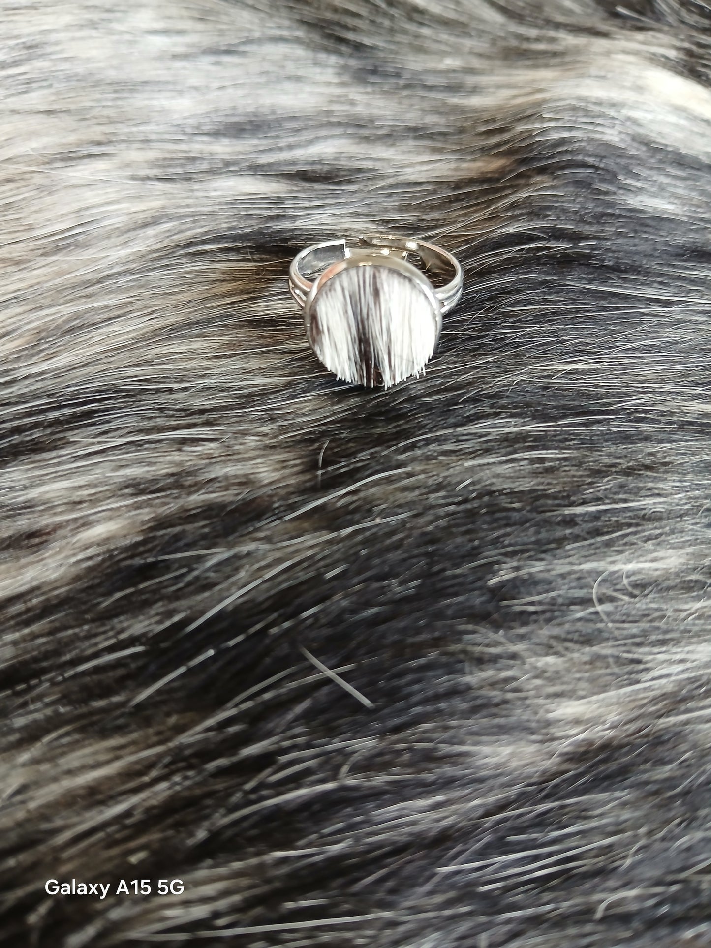 Cowhide Ring #16