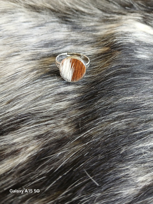 Cowhide Ring #10