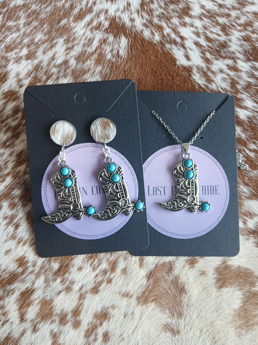 Earring & necklace set