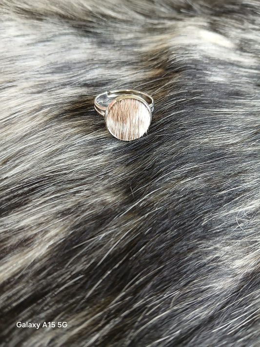 Cowhide Ring #1