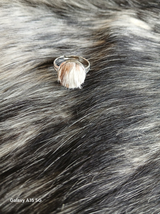 Cowhide Ring #3