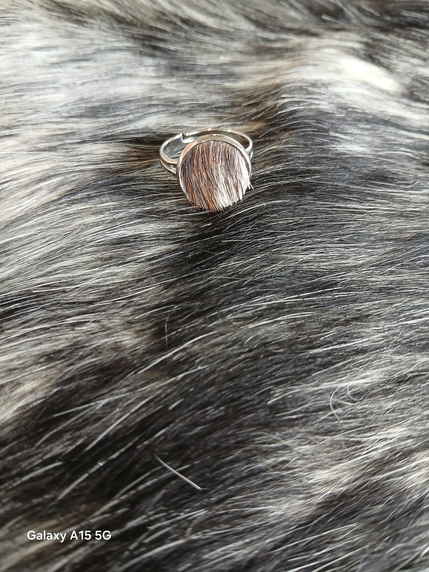 Cowhide Ring #4