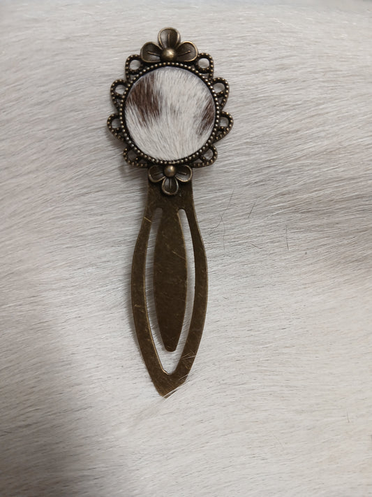 Cowhide Bookmark