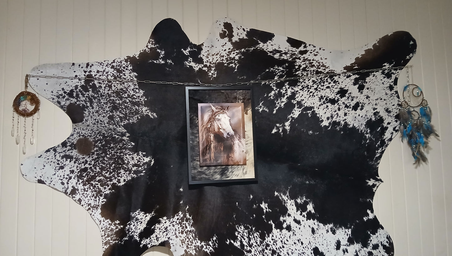 Premium A3 3D Print Cowhide Frame - Australian Wall Art