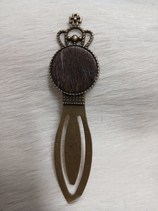 Cowhide Bookmark