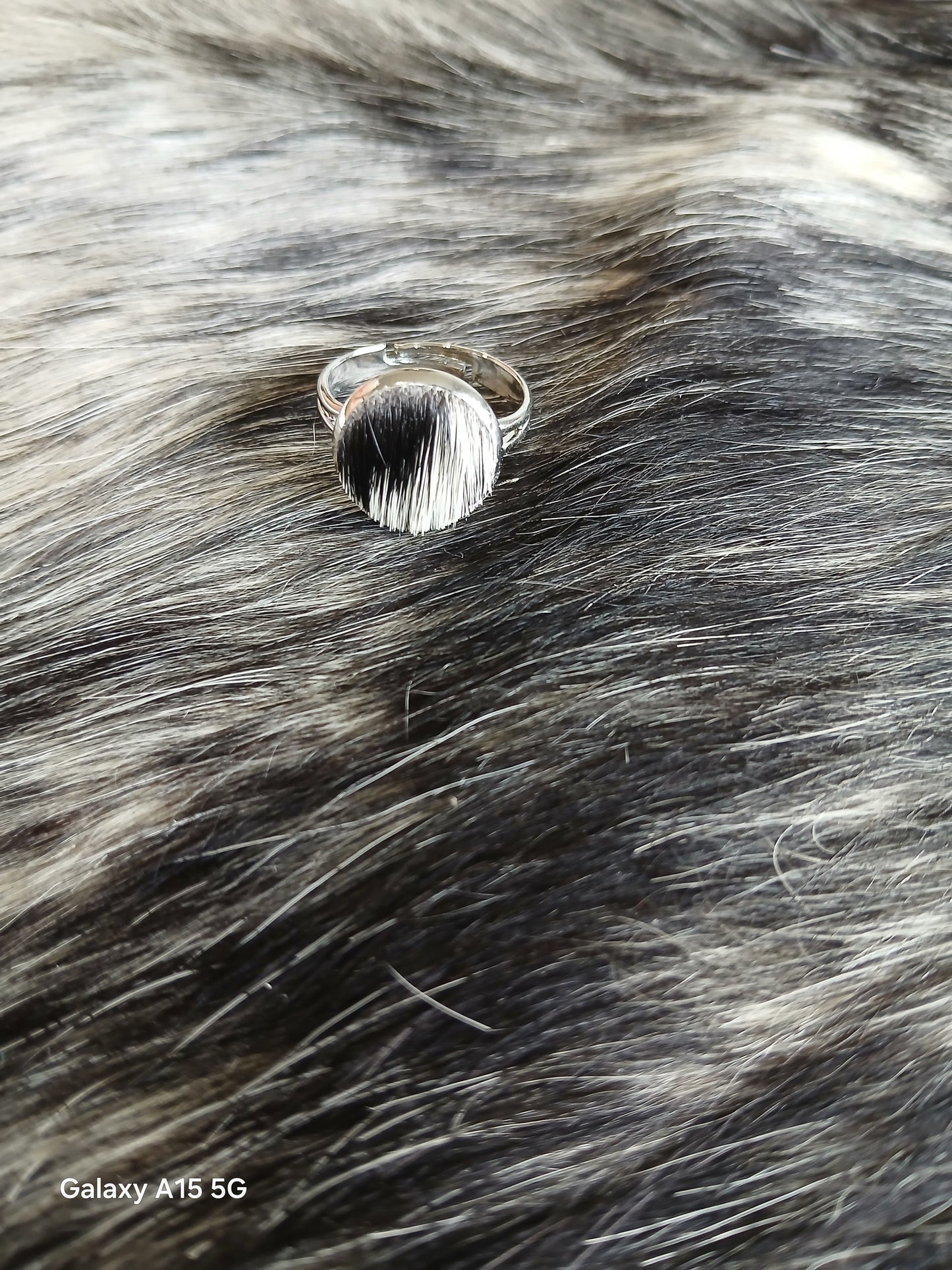 Cowhide Ring #20