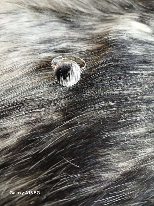 Cowhide Ring #20